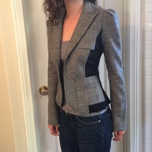 Diane Von Furstenberg Houndstooth Blazer